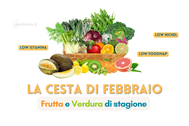 Copertina Frutta e Verdura di stagione - 02 - Febbraio- vivolutivo.it
