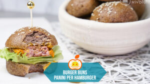 burger buns panini per hamburger